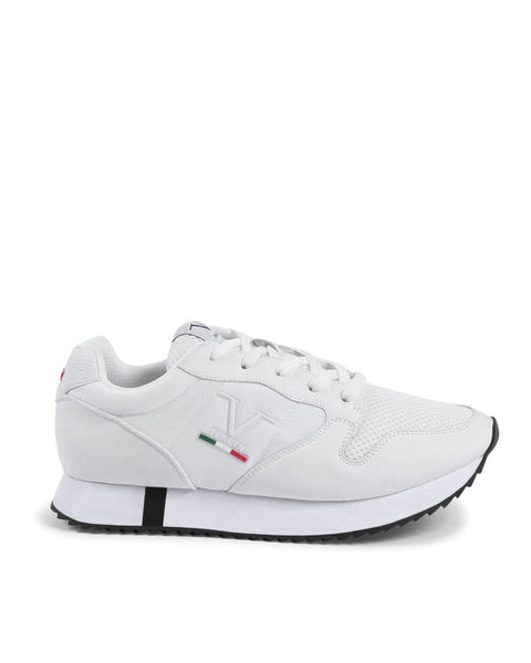 V Italia By Versace Men's White SNK 003 Sneakers | V Italia In Lebanon