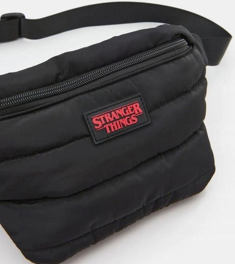 Sinsay Unisex Black Stranger Things Waist Bag |Sinsay In Lebanon