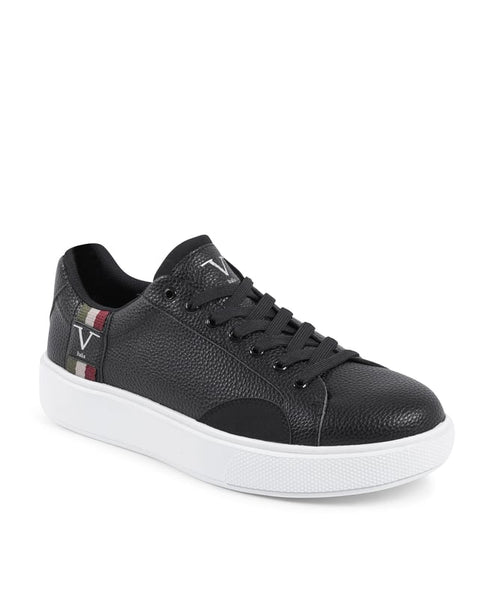 V Italia By Versace 1969 Men's Black Sneakers  |V Italia In Lebanon