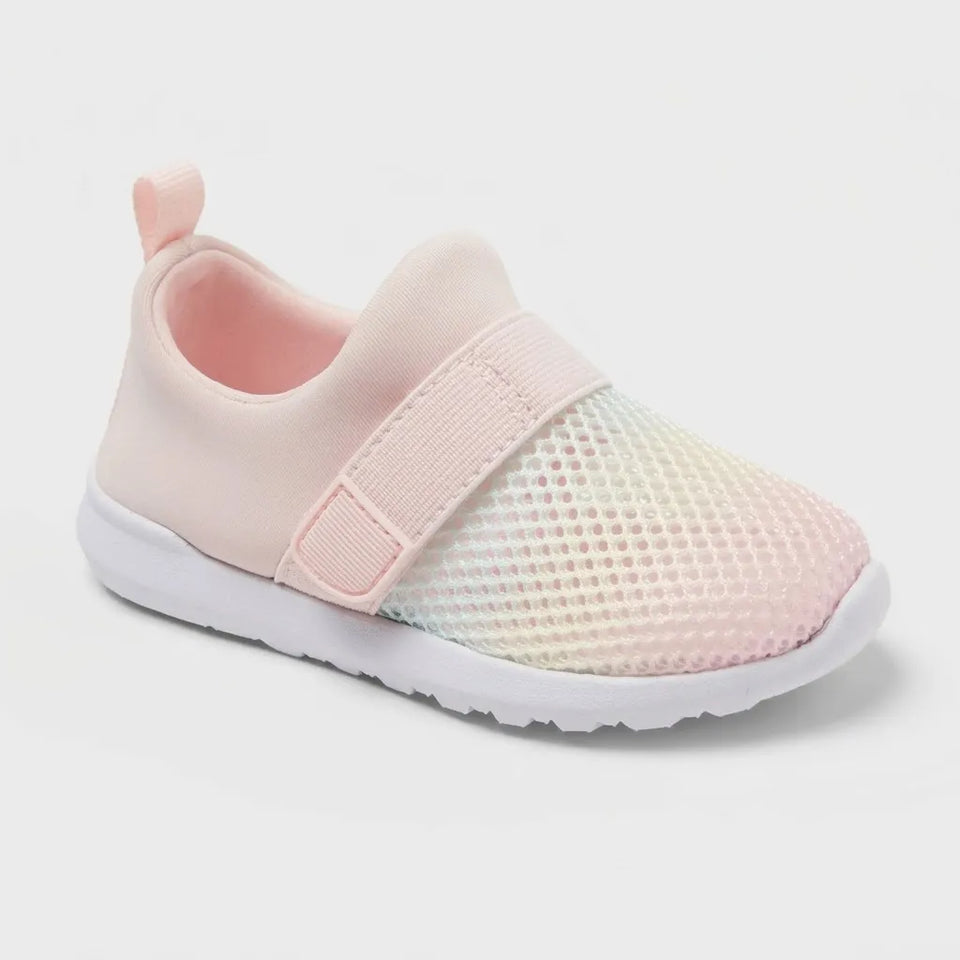 Cat & Jack Baby Girl's Pink-Multi Austen Water Sneakers