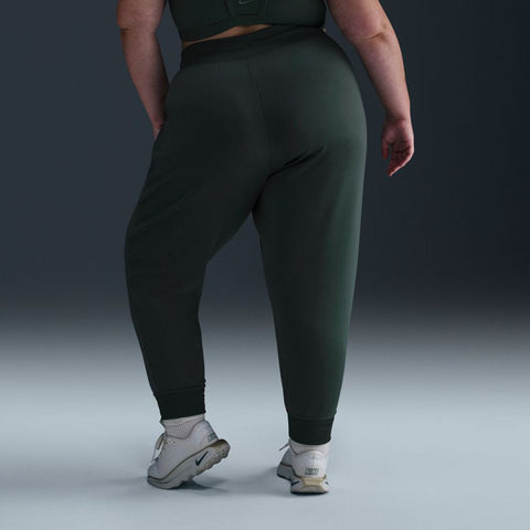 Nike Women's Olive Green Plus Size Therma-Fit One High-Waisted 7/8 Jogger Sweatpants | Nike In Lebanon