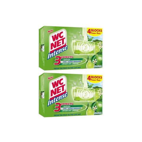 Wc Net Intense Solid Rim Block Lime Fresh 4pcs Pack of 2 (25%Off)