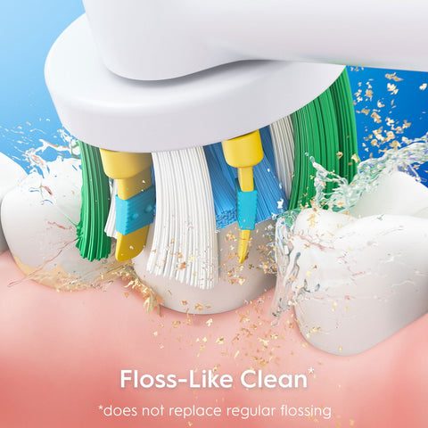 Oral-B FlossAction Electric Toothbrush Replacement Brush Heads, 10 ct |Oral-B In Lebanon