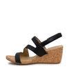 Naturalizer Women's Black Adria Wedge Sandals | Naturalizer In Lebanon