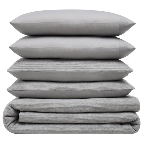 Brooklyn Loom Grey King Size Mattress Pad Set 5pcs | Brooklyn Loom In Lebanon