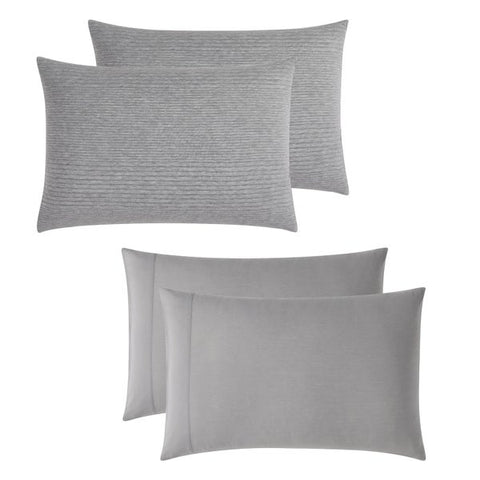 Brooklyn Loom Grey King Size Mattress Pad Set 5pcs | Brooklyn Loom In Lebanon