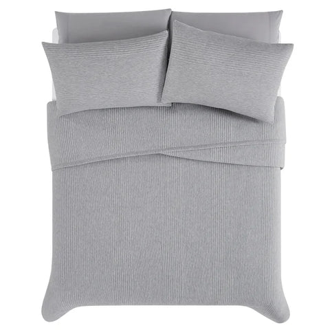 Brooklyn Loom Grey King Size Mattress Pad Set 5pcs | Brooklyn Loom In Lebanon