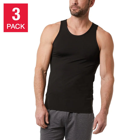 32 Degrees Men's Black Cool Comfort Mesh Tank 3 Packs |32 Degrees In Lebanon