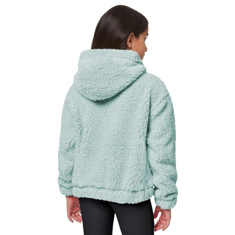 Mondetta Girl's Mint Green Fur Hoodies | Mondettain Lebanon