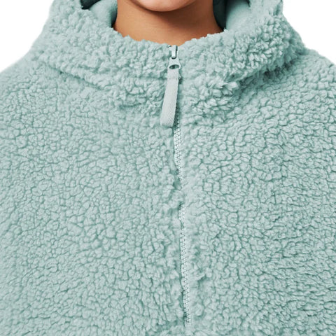 Mondetta Girl's Mint Green Fur Hoodies | Mondettain Lebanon