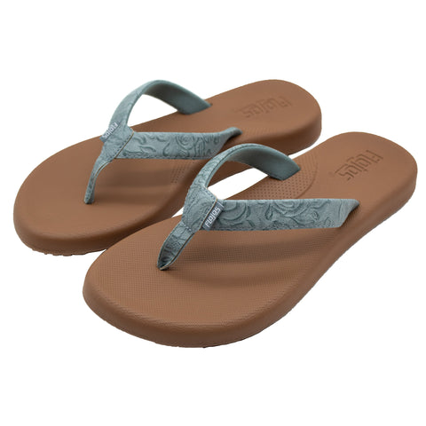 Flojos Women's Aqua Rosita Slippers | Flojos In Lebanon