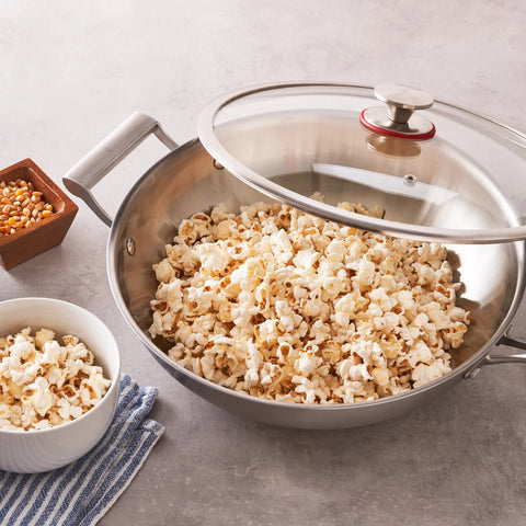 MIU Tri-Ply Clad Stainless Steel Wok | MIU In Lebanon