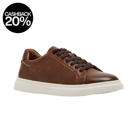 Steve Madden Men's Brown Lace Up P-Spruce Cognac Sneakers |Steve Madden In Lebanon