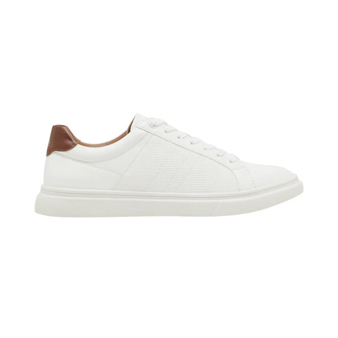 Steve Madden Men's White Lace Up P-Spruce Cognac Sneakers |Steve Madden In Lebanon