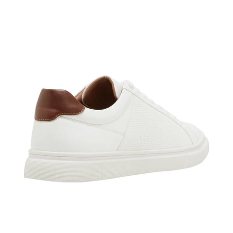 Steve Madden Men's White Lace Up P-Spruce Cognac Sneakers |Steve Madden In Lebanon
