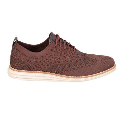 Cole Haan Men's Brown Lace Up Original Grand Stitchlite Wingtip Oxford Casual Shoes |Cole Haan In Lebanon