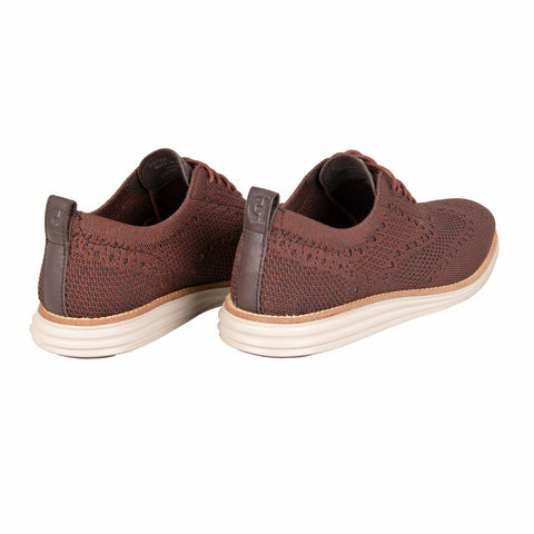 Cole Haan Men's Brown Lace Up Original Grand Stitchlite Wingtip Oxford Casual Shoes |Cole Haan In Lebanon