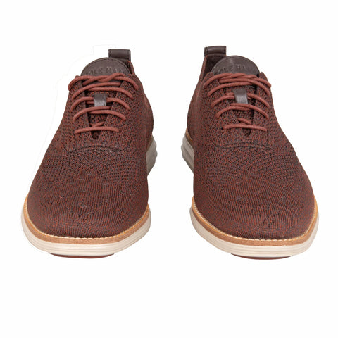 Cole Haan Men's Brown Lace Up Original Grand Stitchlite Wingtip Oxford Casual Shoes |Cole Haan In Lebanon