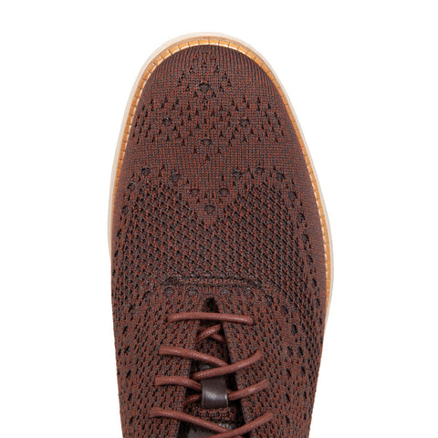 Cole Haan Men's Brown Lace Up Original Grand Stitchlite Wingtip Oxford Casual Shoes |Cole Haan In Lebanon