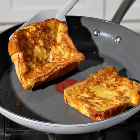 T-Fal White Ceramic Non-Stick Frypan Set 3-piece | T-Fal In Lebanon