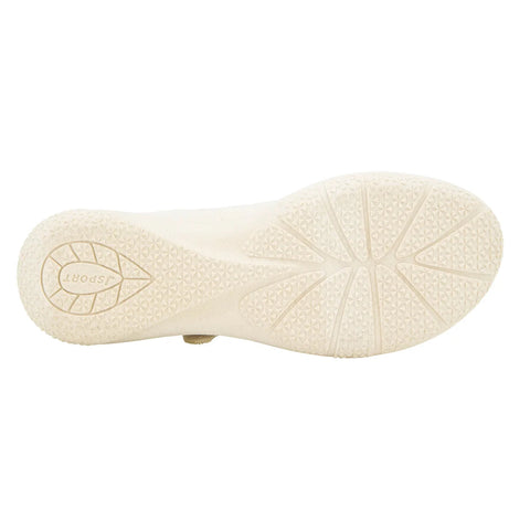 JSport Women's Beige Melody Mary Jane Flat Shoes | JSport In Lebanon