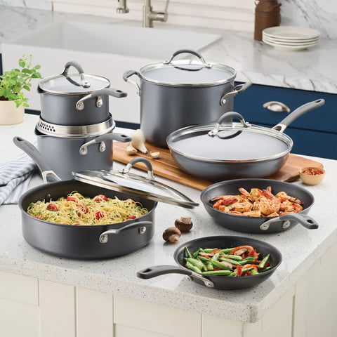 Circulon A1 Series Graphite Scratch Defense Cookware Set 12 Pcs | Circulon A1 Series In Lebanon