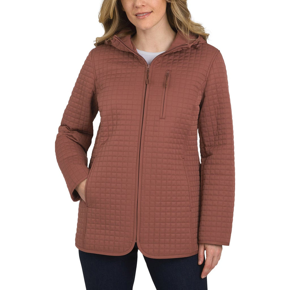 Lands' End Women's Brick Quilted Jacket