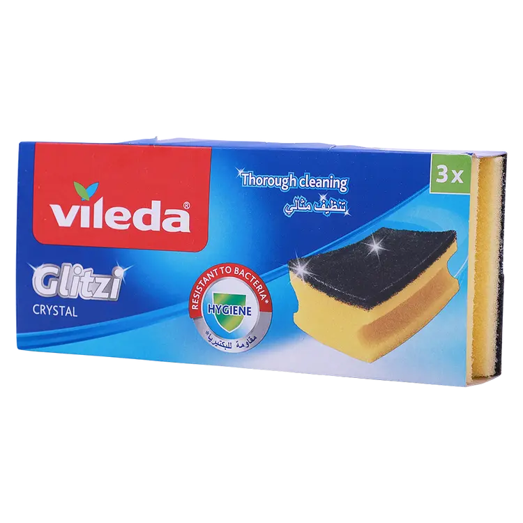 Vileda Glitzi Crystal Sponge 3X | Vileda In Lebanon