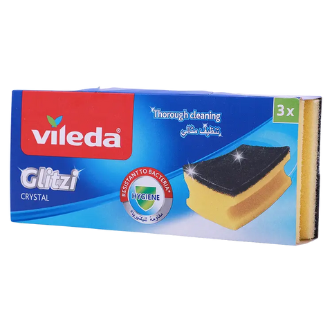 Vileda Glitzi Crystal Sponge 3X | Vileda In Lebanon
