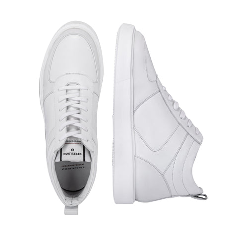 Strellson Men's White Jones Evans Hi Sneakers | Strellson In Lebanon