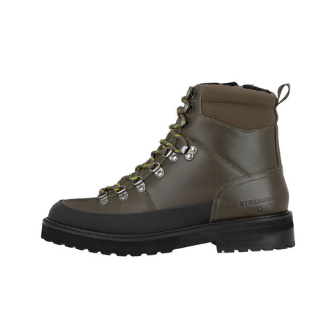 Strellson Men's Black & Dark Green Ravenscourt Nimonico Boot | Strellson In Lebanon