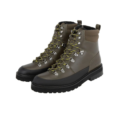 Strellson Men's Black & Dark Green Ravenscourt Nimonico Boot | Strellson In Lebanon