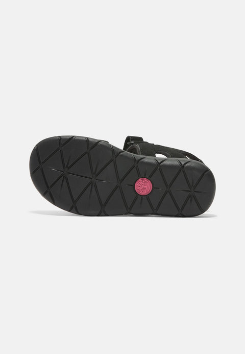 Timberland Baby Girl's Black & Pink Perkins Row Double Strap Walking Sandals  | Timberland In Lebanon