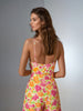 Sinsay Women's Multicolor Strappy Bodysuit With Ruching & Decorative Ring | Sinsay In Lebanon