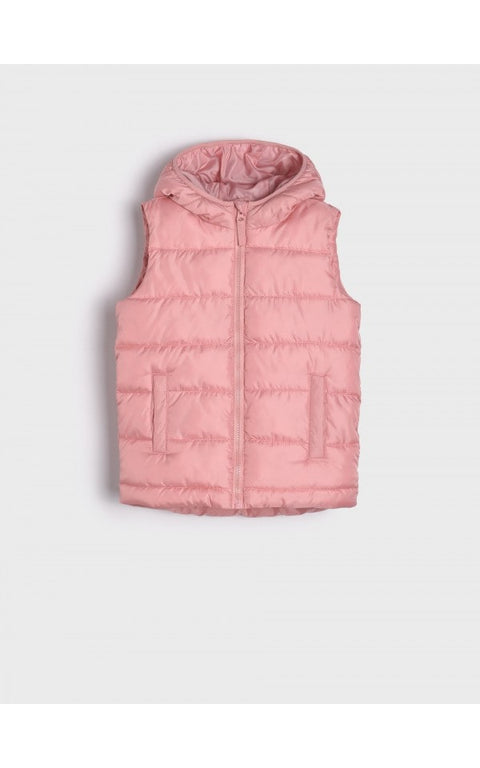 Reserved Girl's Pink Puffer Vest | Reserved In Lebanon