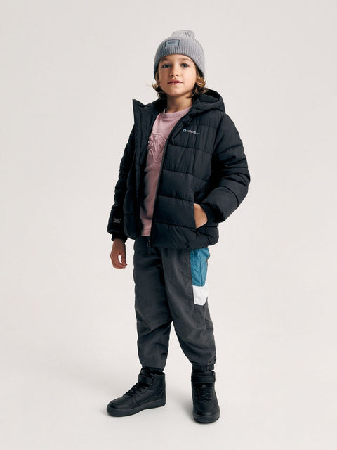 Reserved Boy's Black Hooded Insulated Jacket |Reserved In Lebanon