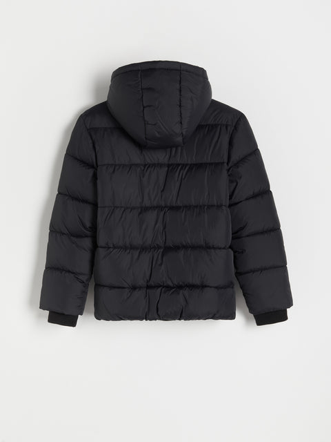 Reserved Boy's Black Hooded Insulated Jacket |Reserved In Lebanon