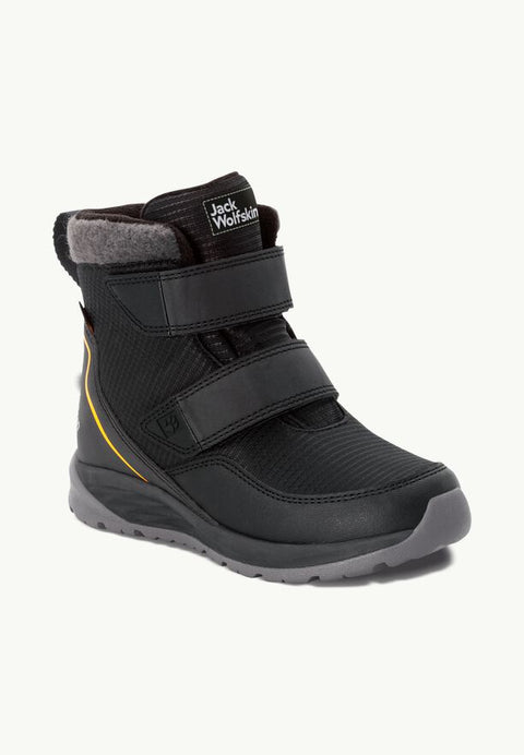 Jack Wolfskin Boy's Black Polar Bear Texapore Mid VC K Boots |Jack Wolfskin in Lebanon
