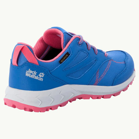 Jack Wolfskin Girl's Blue Woodland Texapore Low K Sneakers |Jack Wolfskin in Lebanon