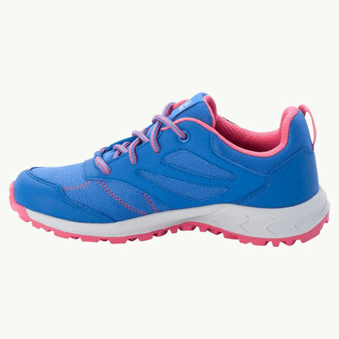 Jack Wolfskin Girl's Blue Woodland Texapore Low K Sneakers |Jack Wolfskin in Lebanon