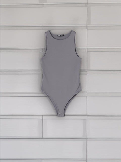 Sinsay Women's Mid Gray Strap Bodysuit | Sinsay In Lebanon
