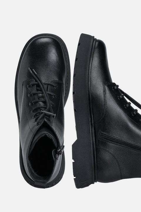 Joop Men's Black Leather Estate Zinon Boots | Joop In Lebanon