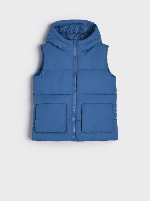 Sinsay Boy's Blue Quilted Vest | Sinsay In Lebanon