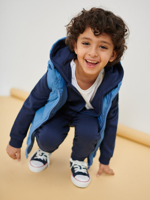Sinsay Boy's Blue Quilted Vest | Sinsay In Lebanon