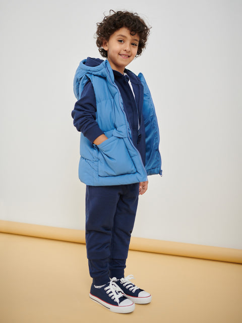 Sinsay Boy's Blue Quilted Vest | Sinsay In Lebanon