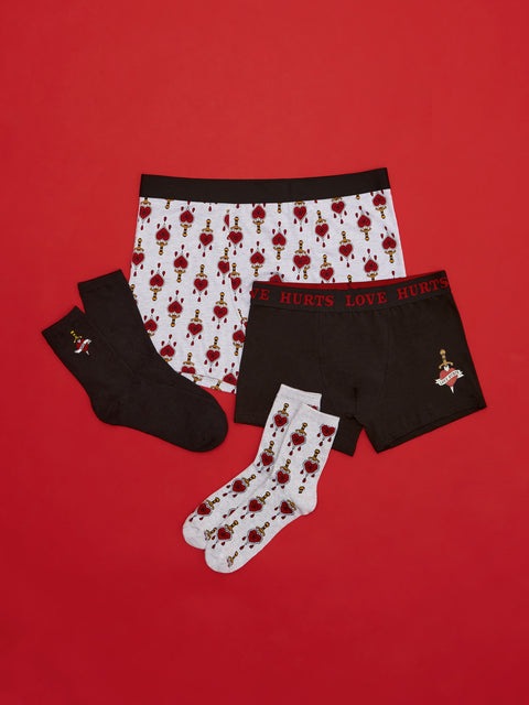 Sinsay Men's Black/Grey 3 pack of Boxers | Sinsay in Lebanon