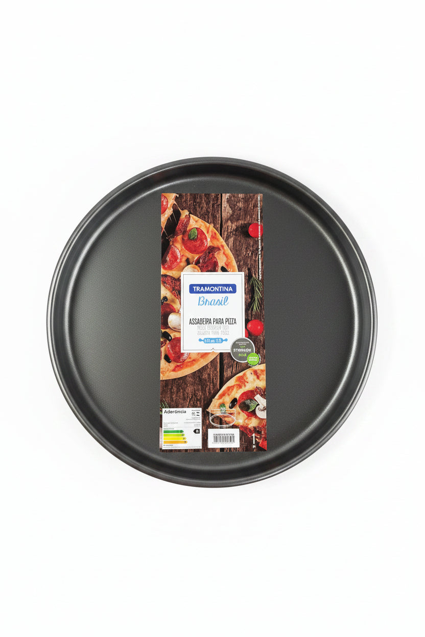 Tramontina Brasil Non-Stick Aluminium Pizza Pan 35cm, 2.5L