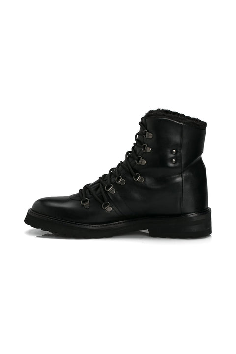 Strellson Men's Black Coleman Nimonico Leather Ankled Boots | Strellson In Lebanon
