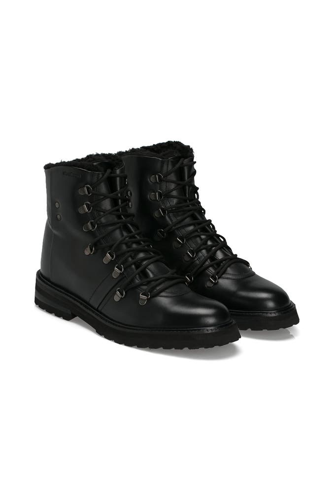 Strellson Men's Black Coleman Nimonico Leather Ankled Boots | Strellson In Lebanon