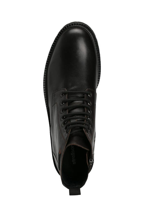 Strellson Men's Black Coleman Nimonico Boots | Strellson In Lebanon